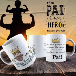 Caneca Dia dos Pais Frases