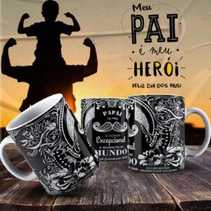 Caneca Dia dos Pais Frases