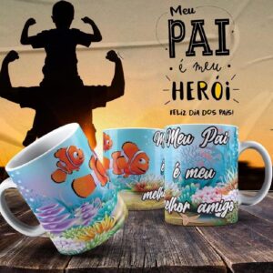 Caneca Dia dos Pais Frases