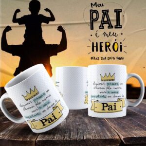 Caneca Dia dos Pais Frases