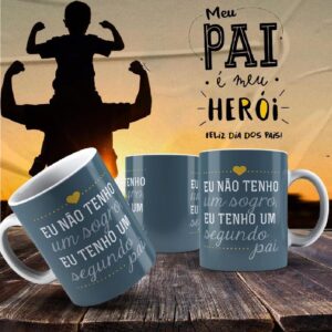 Caneca Dia dos Pais Frases