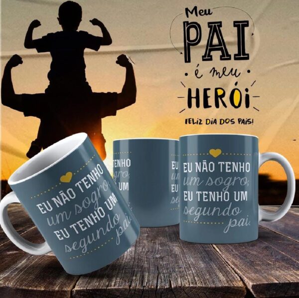 Caneca Dia dos Pais Frases