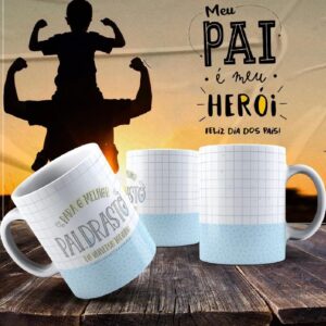 Caneca Dia dos Pais Frases