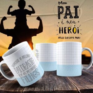 Caneca Dia dos Pais Frases