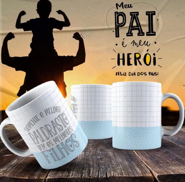 Caneca Dia dos Pais Frases