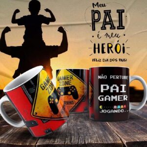 Caneca Dia dos Pais Frases