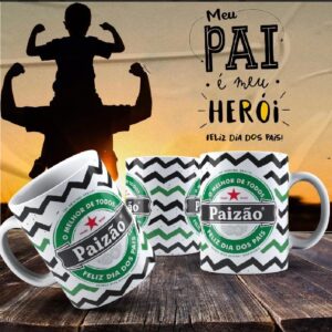 Caneca Dia dos Pais Frases